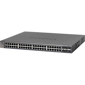 NETGEAR - ProSafe 48-Port 10/100/1000 Mbps Gigabit Managed Ethernet Switch - Blue