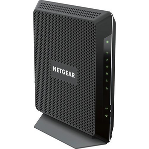 NETGEAR - Nighthawk AC1900 Dual-Band Router with DOCSIS 3.0 Cable Modem - Black