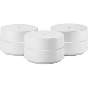 Google - Google Wifi AC1200 Dual-Band Whole Home Wi-Fi System (3-Pack) - White
