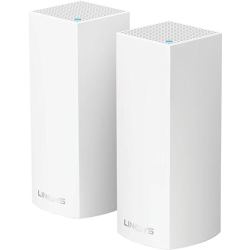 Linksys - Velop Tri-Band Whole Home Wi-Fi System (2-pack) - White